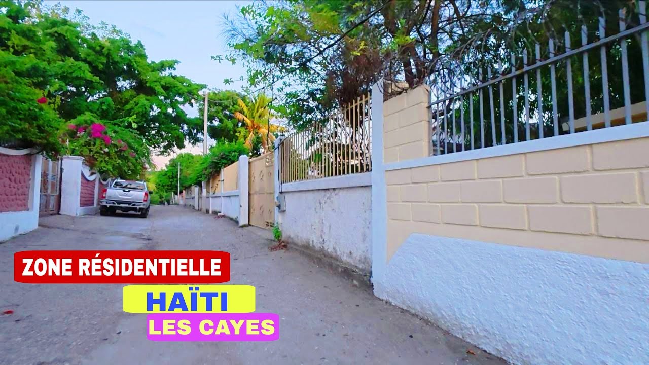 Ann Vizite Yon Zòn Rezidansyèl Nan Ville Aux Cayes || Bergeaud, Haïti