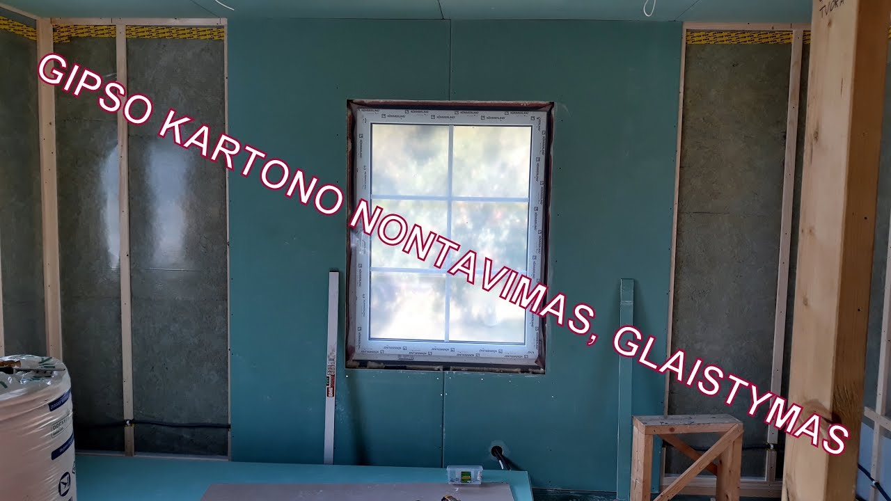 Frame house do it yourself part 17 / Karkasinis namas, pasidaryk pats 17 dalis