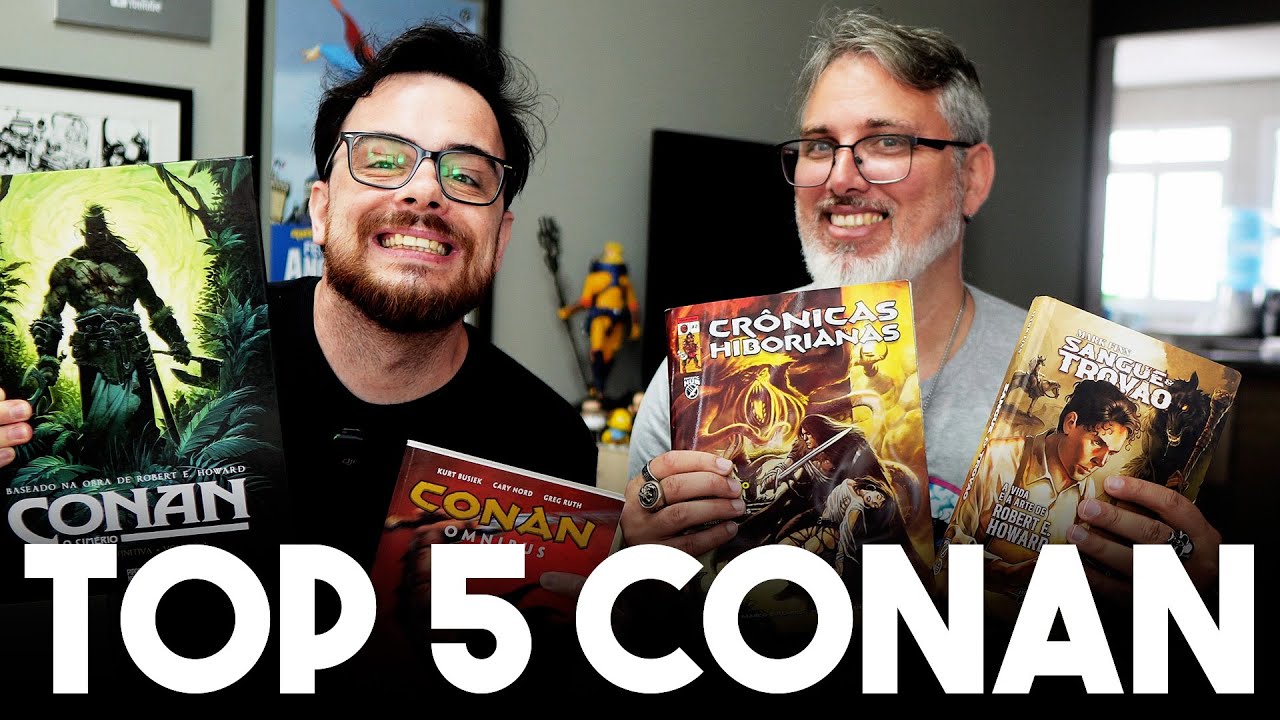 TOP 5 MELHORES ADAPTAÇÕES DO CONAN PROS QUADRINHOS
