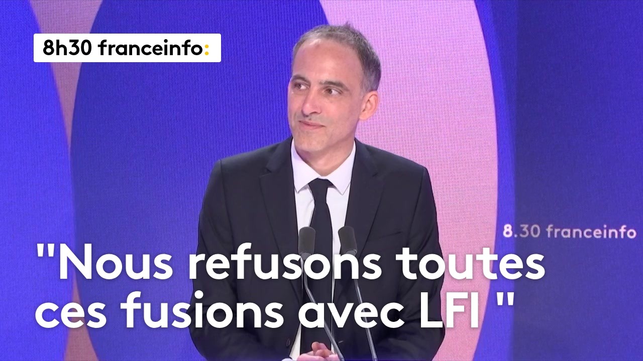 Alliances avec LFI, refus d'un front antifasciste... Raphaël Glucksamm dans le 