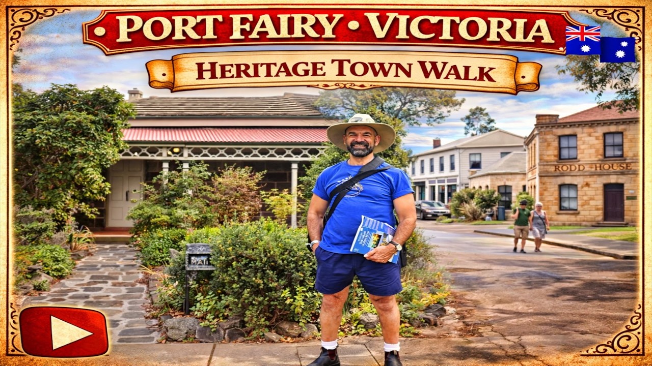 EXPLORiNG PORT FAiRY'S HiSTORiC BUiLDiNGS  - ViCTORiA 2019