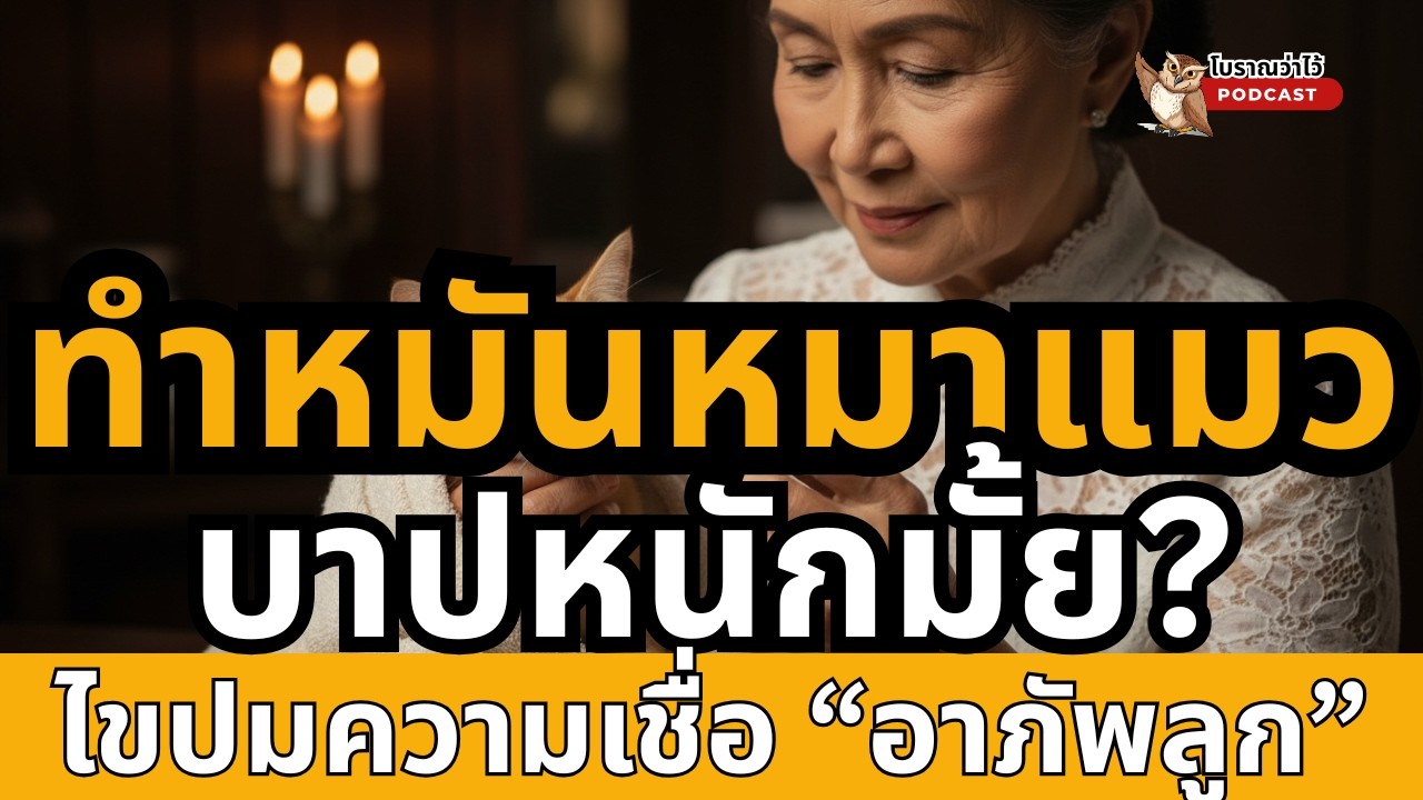 บาปหรือบุญ การทำหมันสัตว์ แก้ปม อาภัพลูก |โบราณว่าไว้