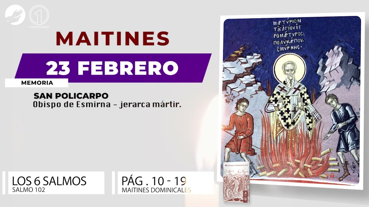 Orando -  Maitines 23/02/26