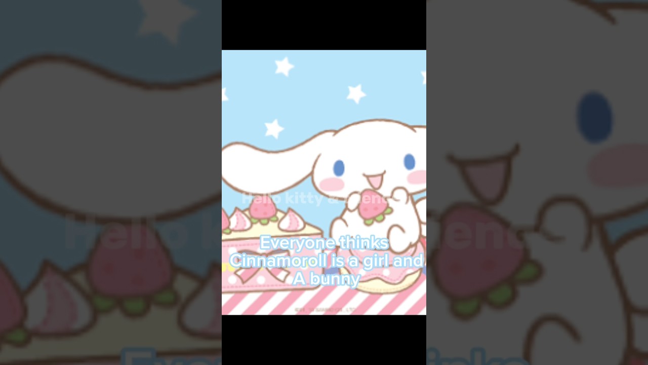 What cinnamoroll actually is? #sanrio #cinnamoroll #hellokitty #bunny #puppy #girlandboy