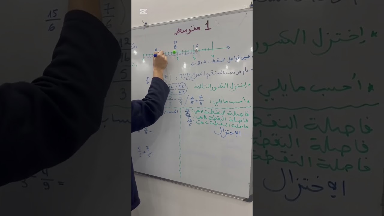 مراجعة الاختبار الفصل الثاني  للسنة الاولى متوسط 