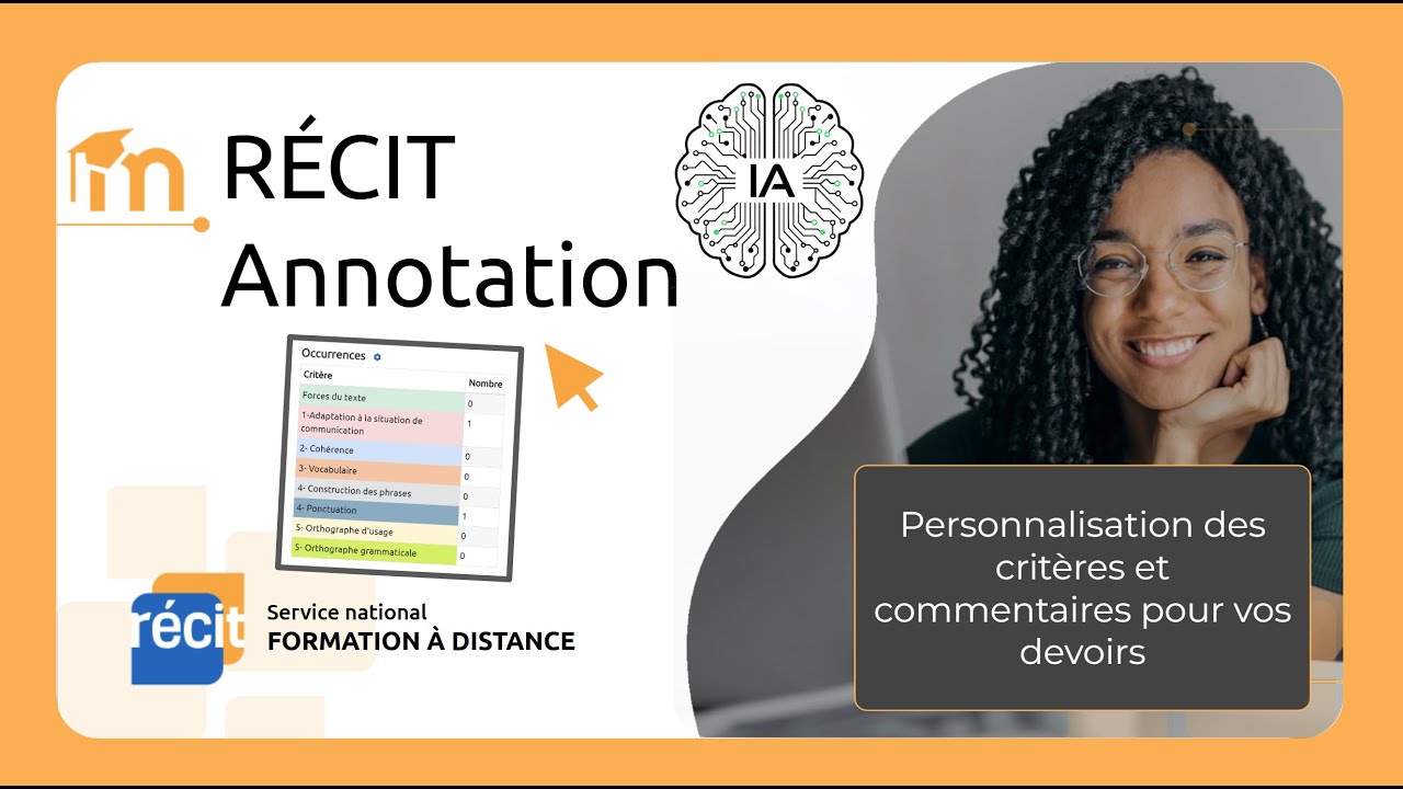 Personnalisation des critères et des commentaires à l'aide de l'IA