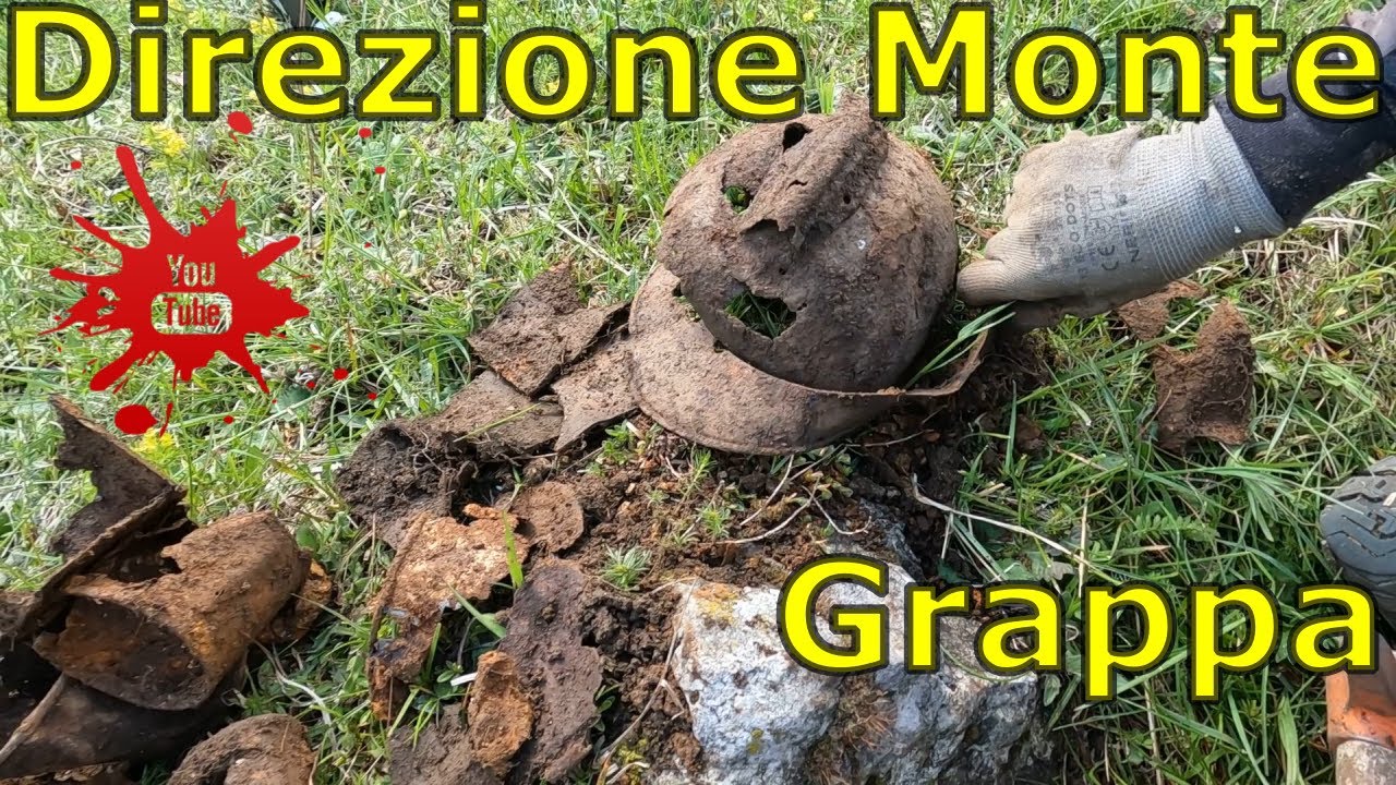 WW1 metal detecting Monte Grappa @WW1 Metalrecuperante