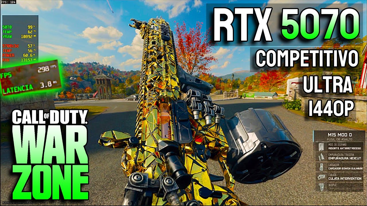 RTX 5070 12GB Call Of Duty Warzone