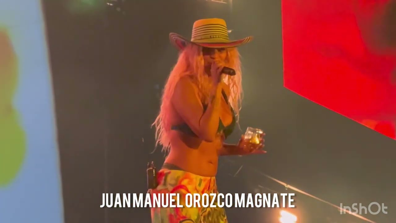 KAROL G 200 COPAS “1er Show” MAÑANA SERÁ BONITO TOUR ESTADIO AZTECA  08 02 2024