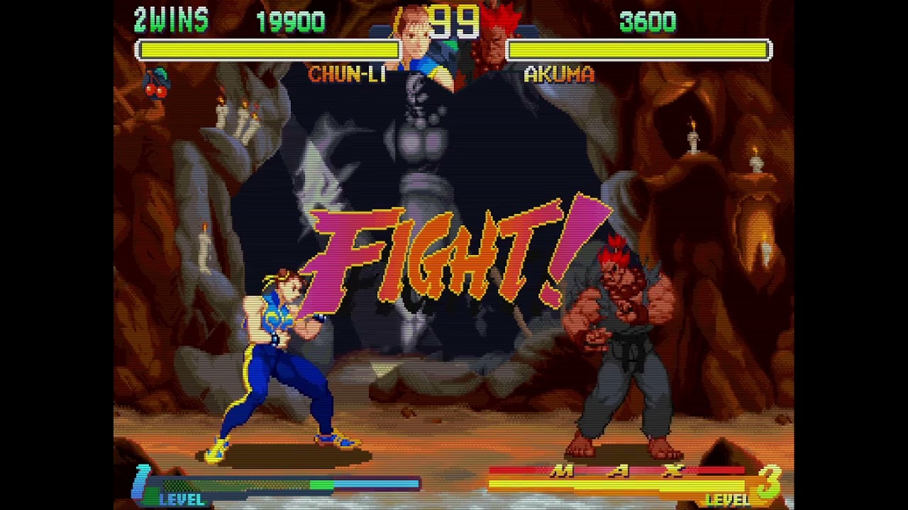 Street Fighter Alpha 2 - Chun-Li vs. Akuma 2