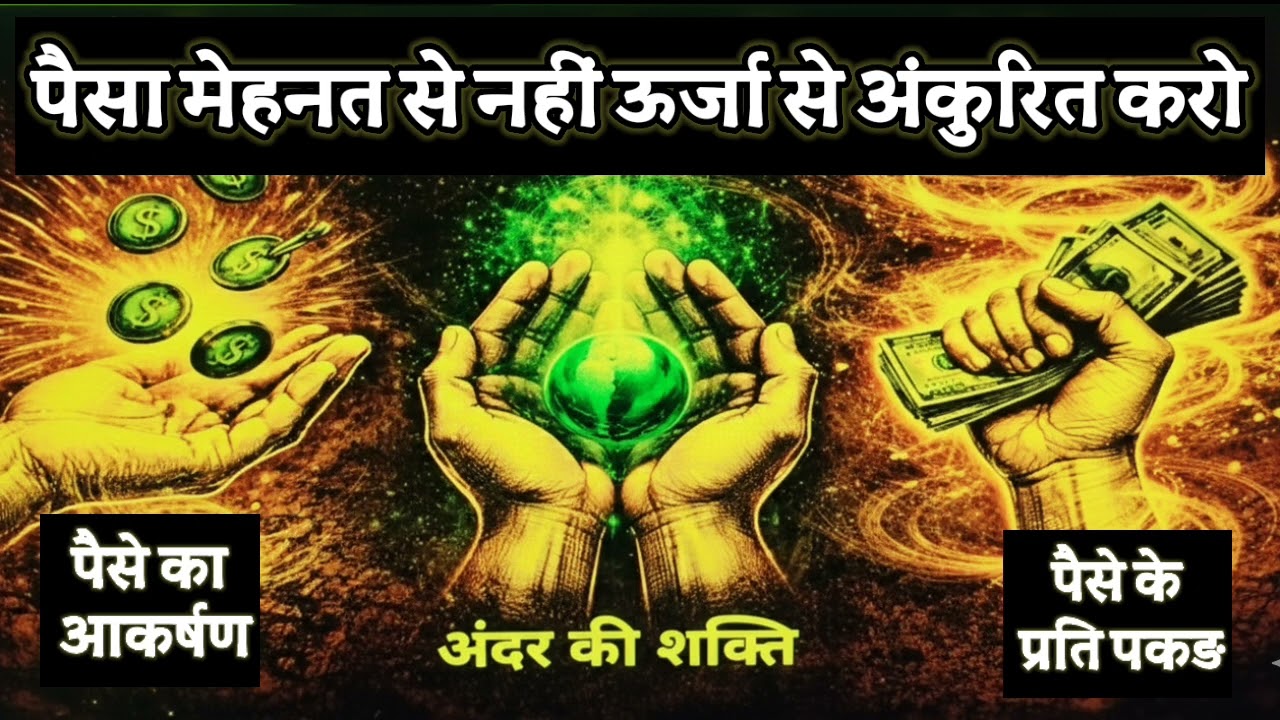 पैसे की कमी नहीं, ऊर्जा लीक हो रही है! | You Don’t Lack Money — You Leak Energy | Money is Energy