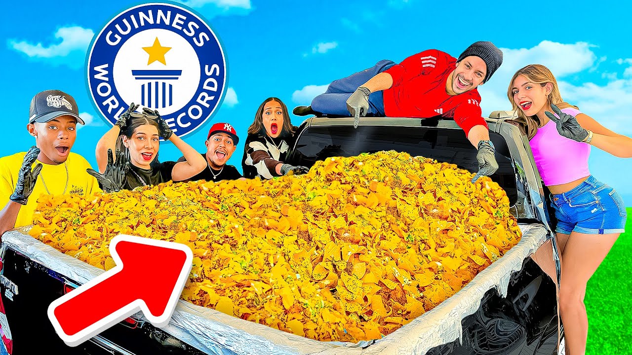 ¡Hicimos los NACHOS MÁS GRANDES DEL MUNDO! *Récord Guinness*