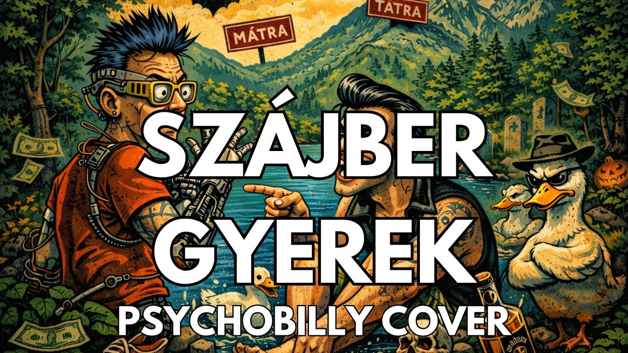 Szájber gyerek | Kistehén Tánczenekar | 2026 | Psychobilly AI Cover