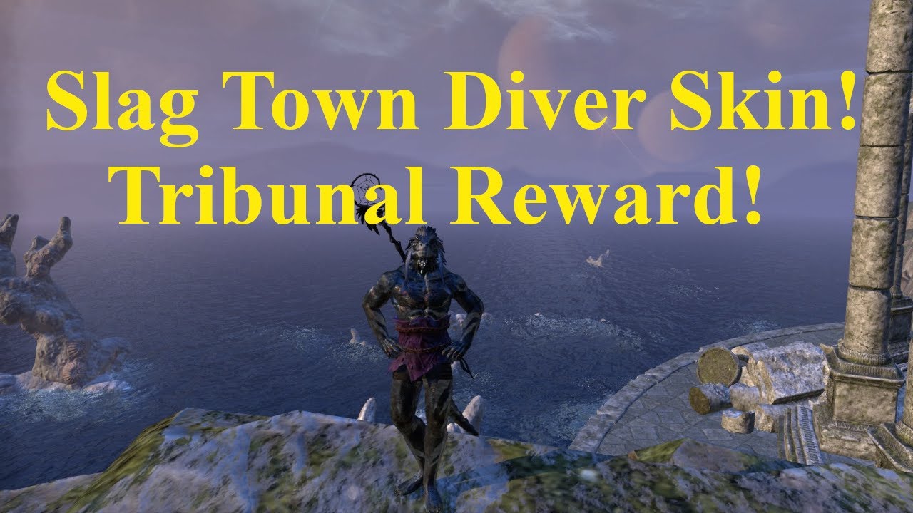 ESO Slag Town Diver Skin! Trial Rewards and Tribunal Event!