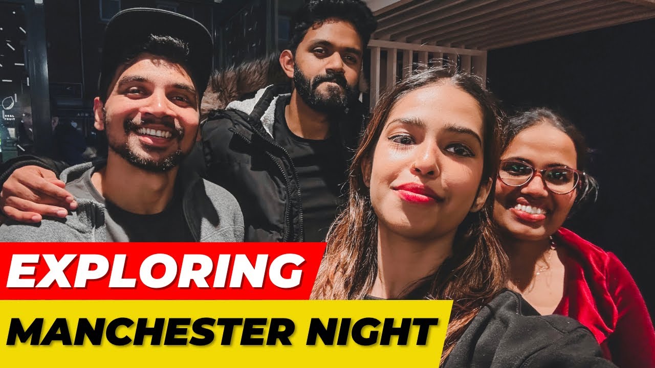 Manchester Night Life||മാഞ്ചസ്റ്റർ ഇത്രയും പ്രതീക്ഷിച്ചില്ല ||Street Food Manchester|| Daily Vlog-15