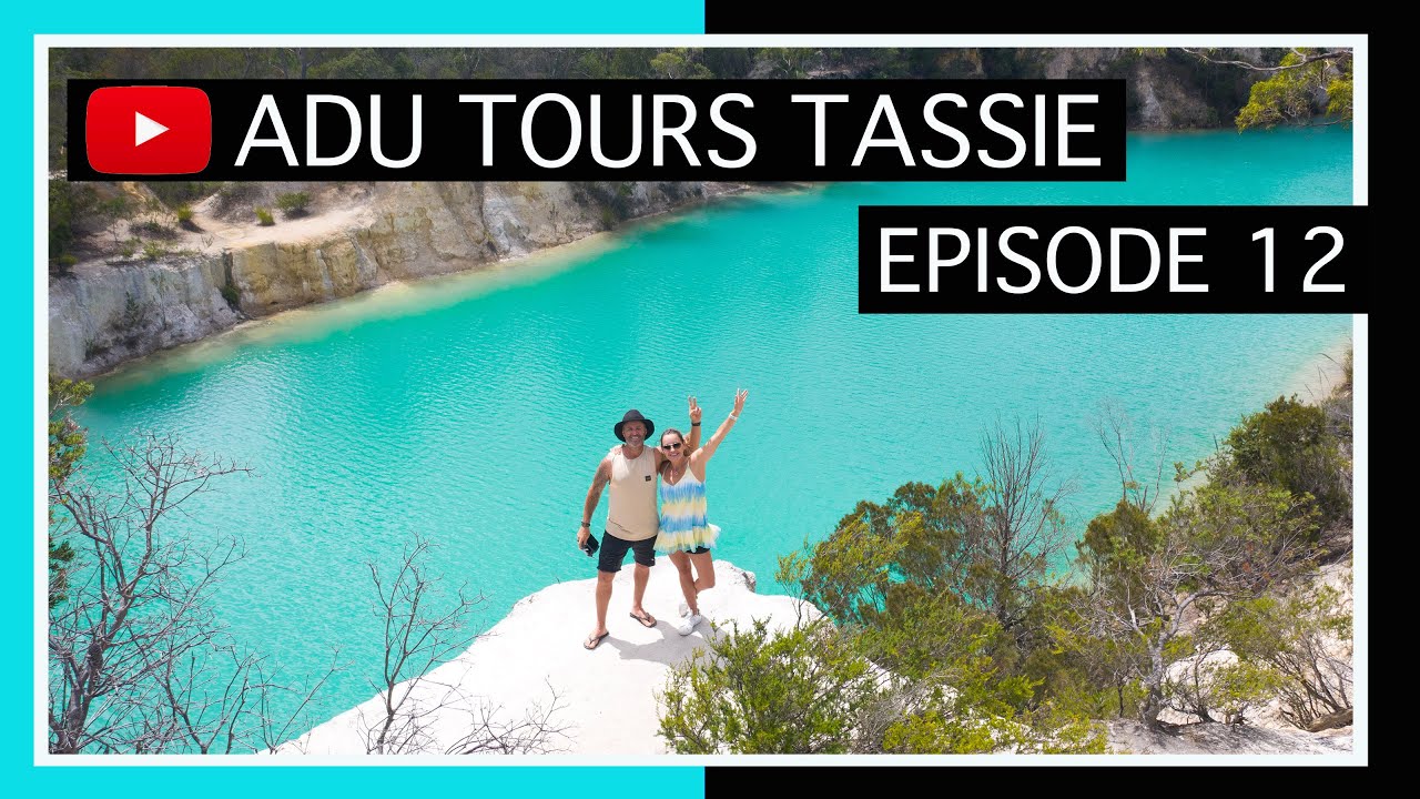 DERBY | LITTLE BLUE LAKE | MT PARIS DAM | WOOD FIRED HOT TUBS | PENGUINS | ADU TOURS TASSIE - Ep 12