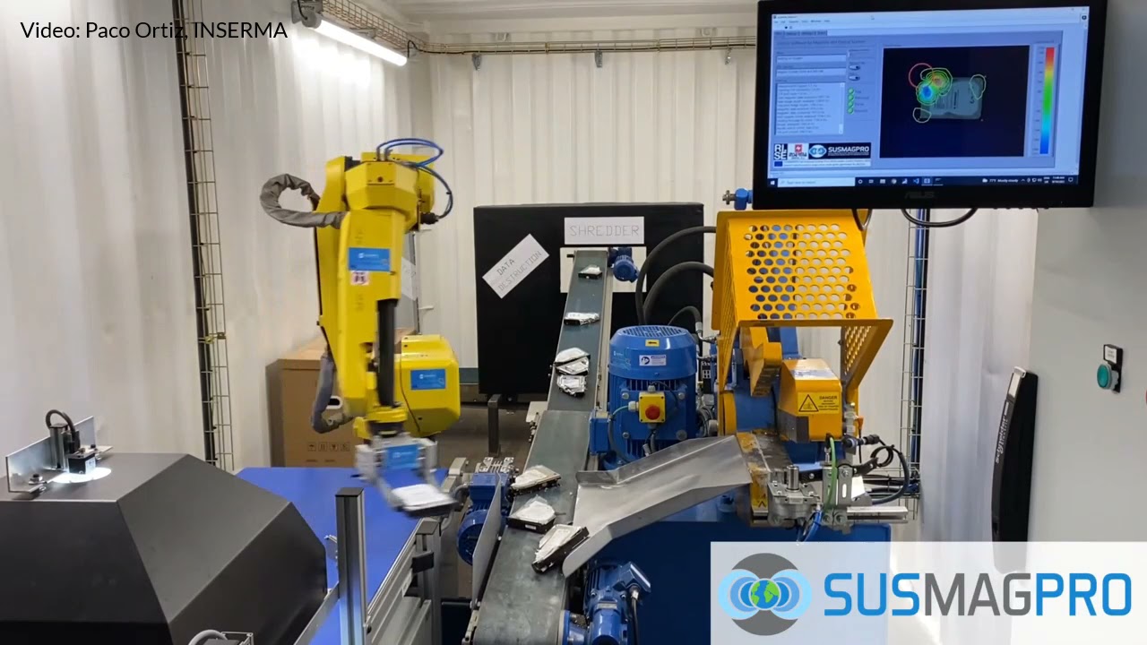 SUSMAGPRO - Recycling of the critical raw material Neodymium
