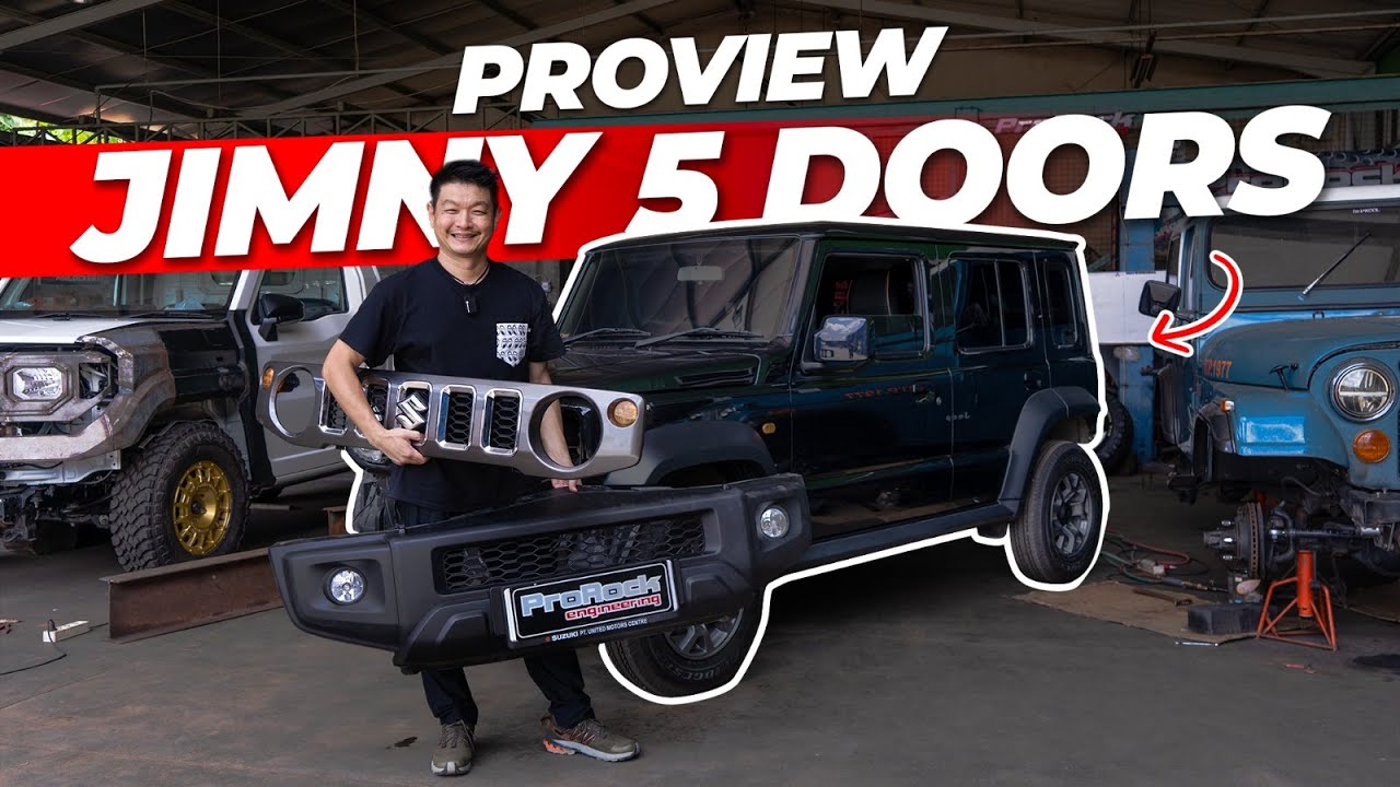 KUPAS TUNTAS JIMNY 5 DOORS | PROVIEW DETAIL