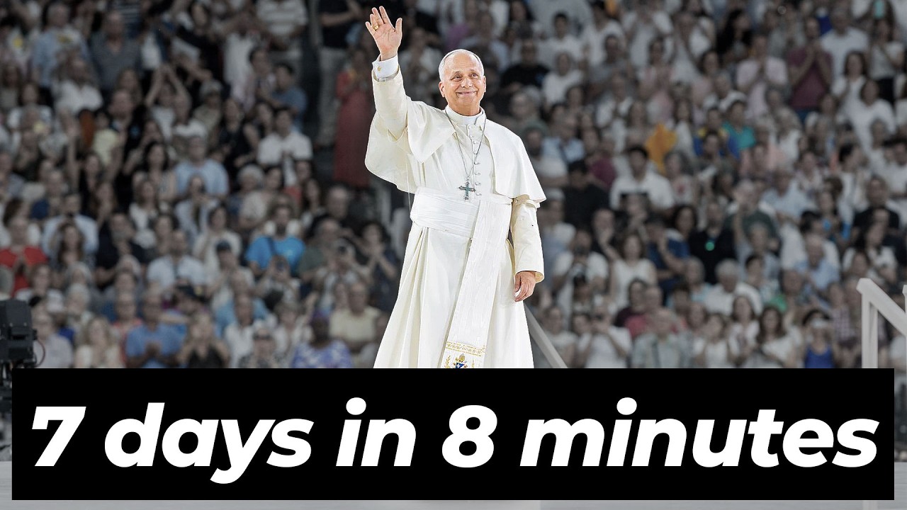 Pope Leo XIV Trip to Spain &mdash; 7 Days in 8 Minutes