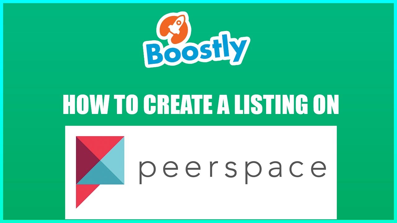 HOW To Create A Listing On Peerspace. 🚀