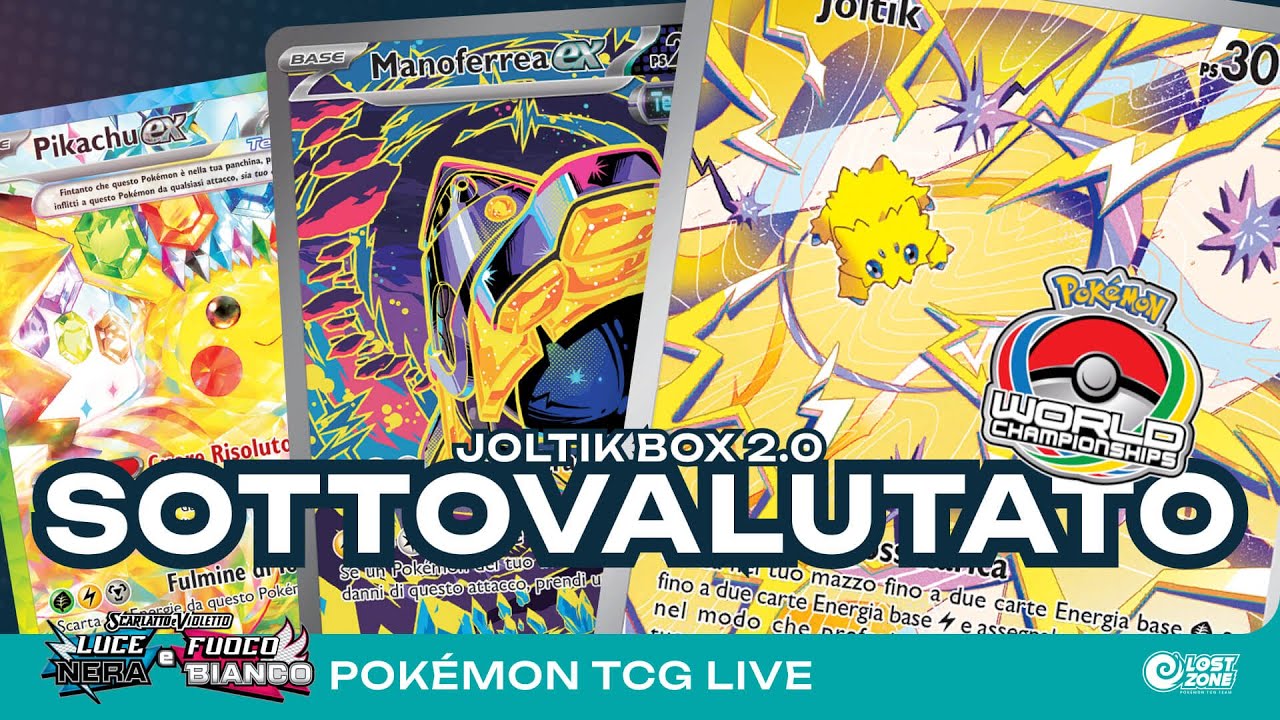 Joltik Box 2.0 | IL MAZZO PIÙ SOTTOVALUTATO PUÒ VINCERE IL MONDIALE? | Pokémon TCG Live
