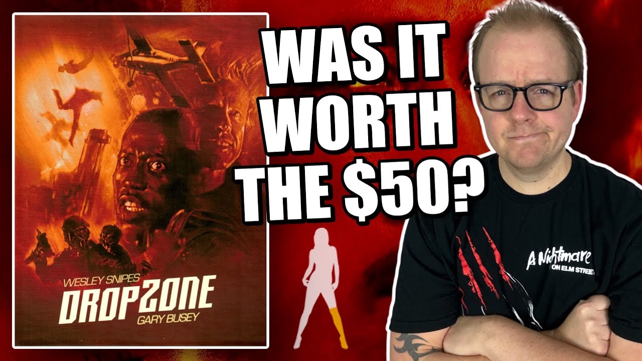 Drop Zone (1994) 4K UHD Review | Vinegar Syndrome/Cinematographe | Was This WORTH The $50?