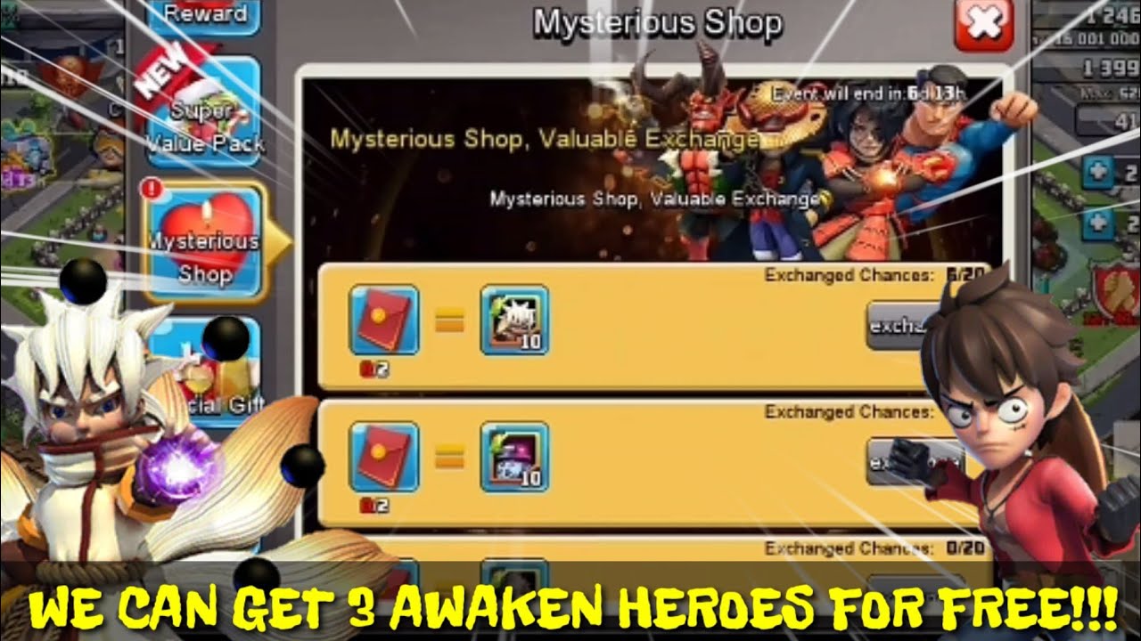 WE CAN GET 3 AWAKEN HEROES FOR FREE IN MAY 2020 EVENT!! - [CLASH OF ZOMBIE]