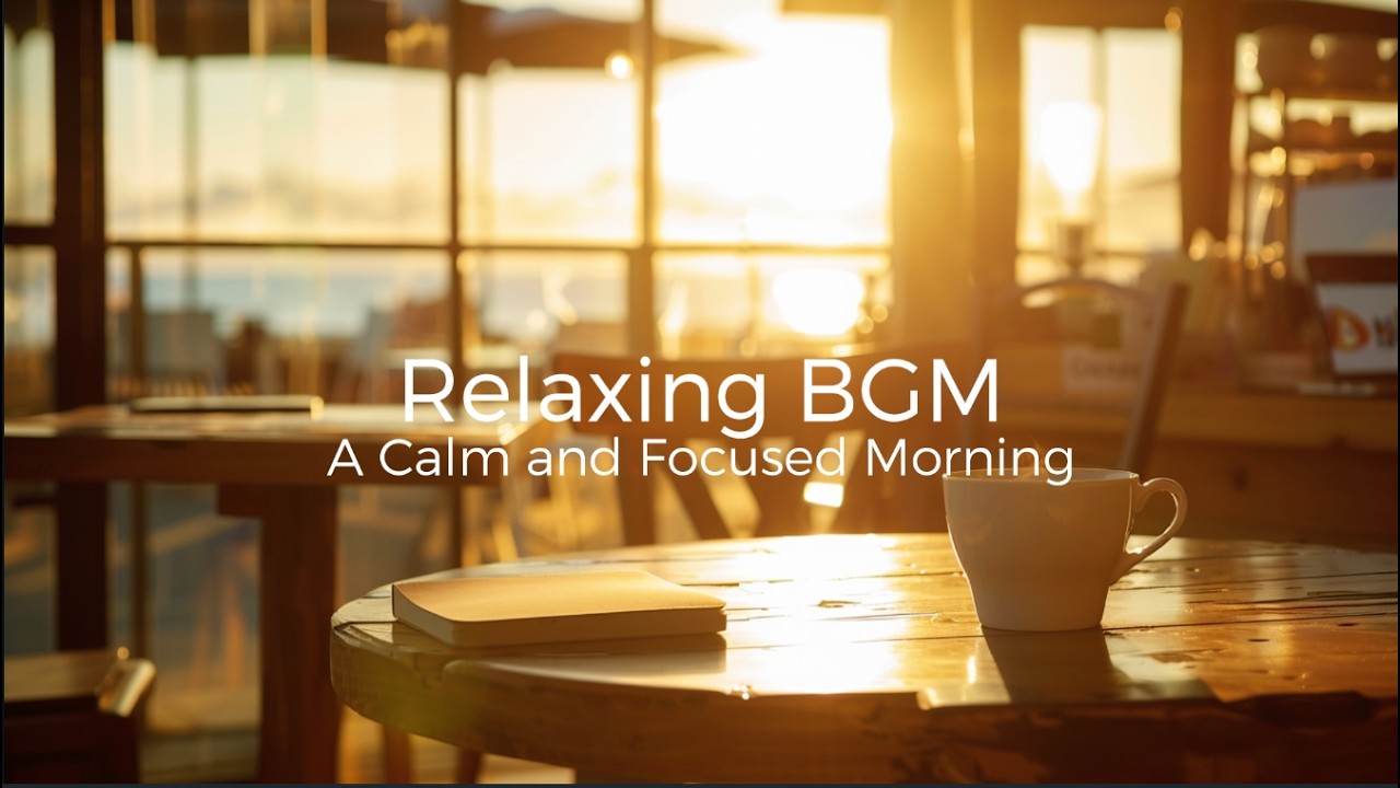 Relaxing BGM | A Calm and Focused Morning