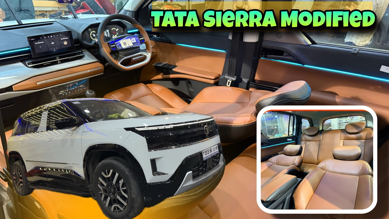 TATA SIERRA MODIFIED 🔥 2026 TATA SIERRA MODIFIED 🔥 TATA SIERRA BASE TO TOP MODIFIED 🔥 #tatasierra 