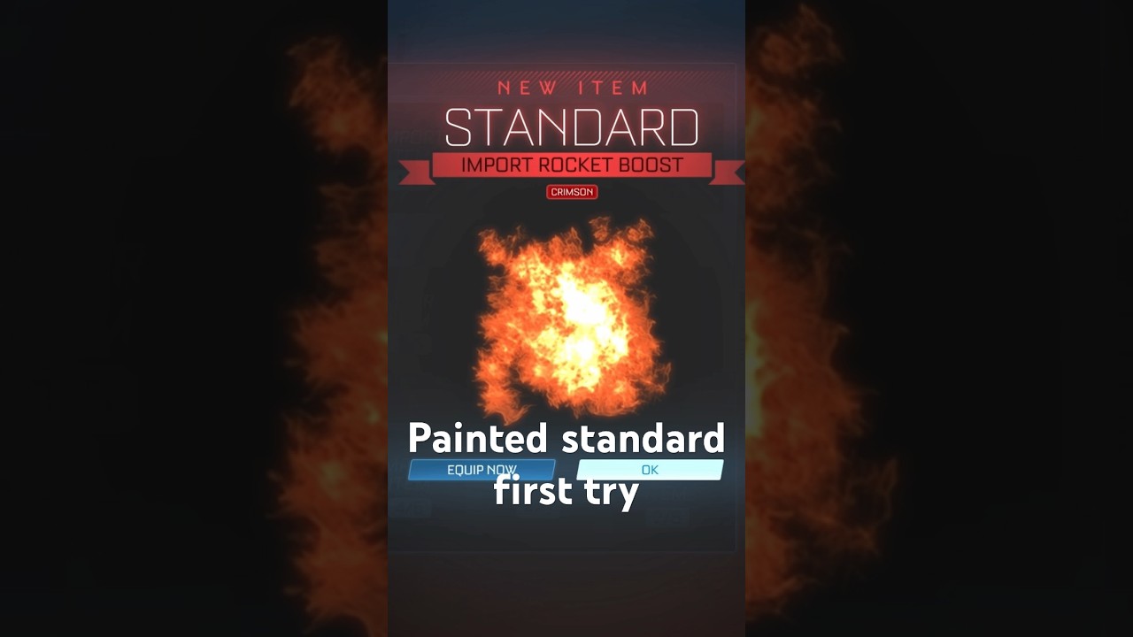 Painted Standard Rocket League #rocketleague