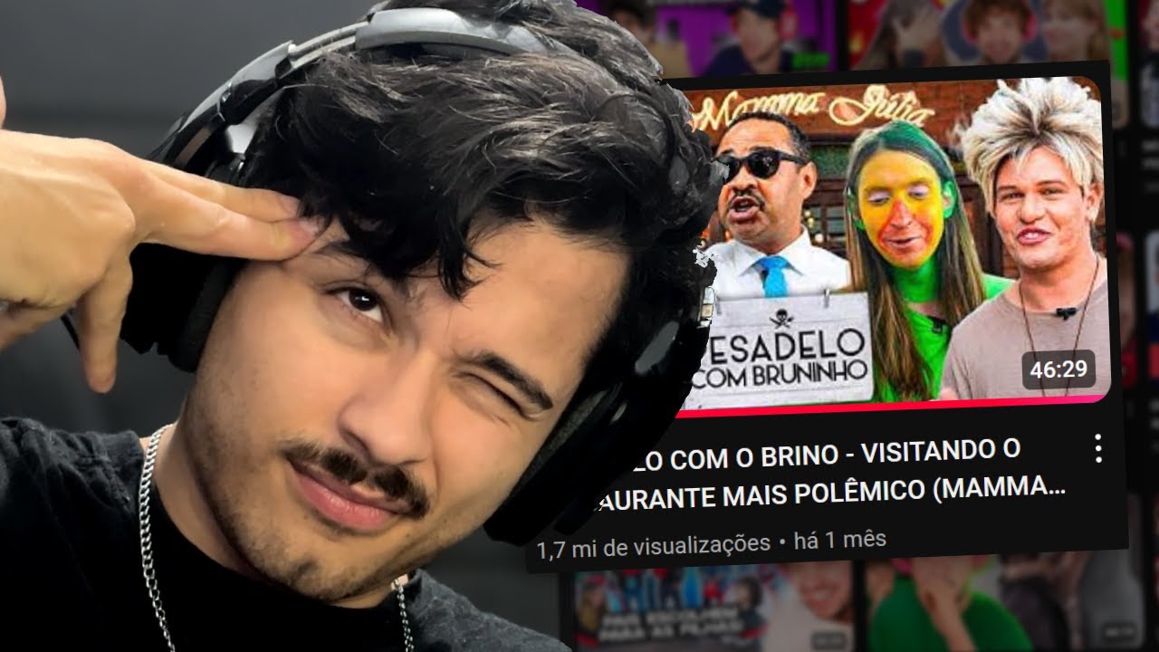 Pesadelo na Cozinha... mas é o Felca e o Brino metendo o loco