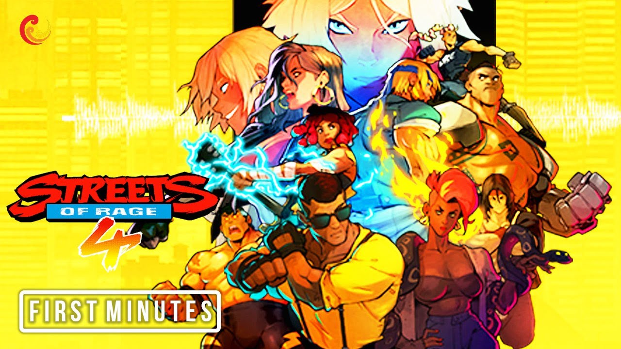 First 14 Minutes Street of Rage 4 Gameplay @HD ✔