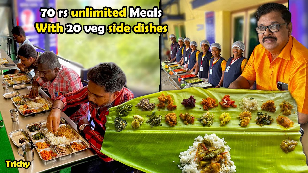 20 வகை காய்கறிகளுடன் 70/-Rs க்கு அளவில்லா சாப்பாடு தரும் உணவகம் | MSF
