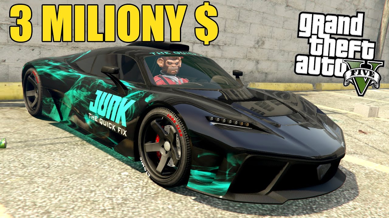 NAJDROŻSZY I NAJLEPSZY SAMOCHÓD w GTA 5 Online Hogaty i Ćwikła 