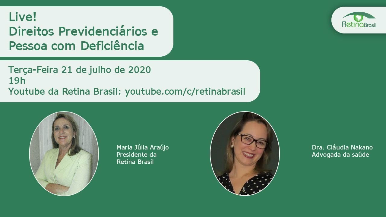 Live! Direitos Previdenciários e Pessoa com Deficiência