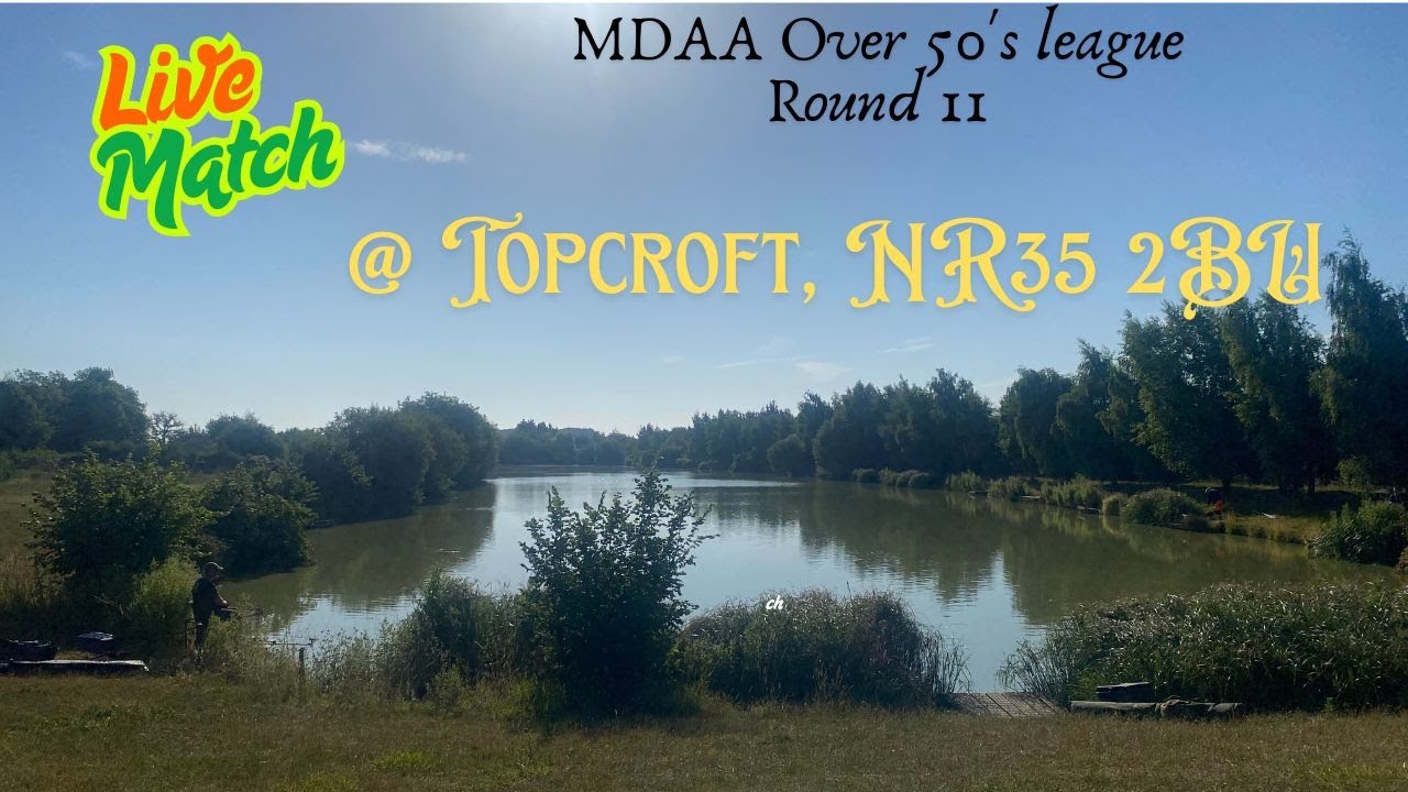 MDAA over 50's R11 @Topcroft NR35 2BU #matchfishing #matchfishinguk #angling #fishing #carp