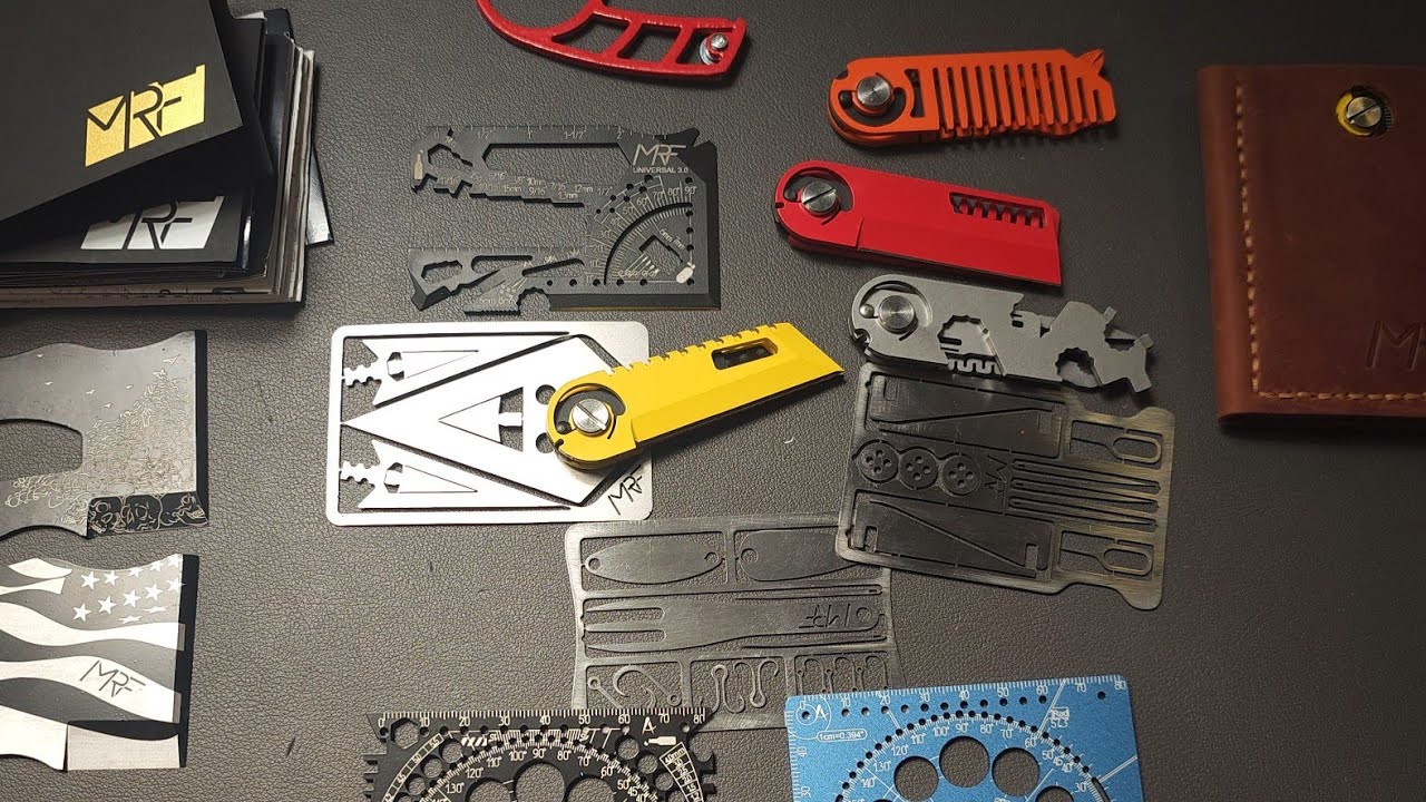 Безумно крутые плоские мультитулы из Украины! (MRF Tools)