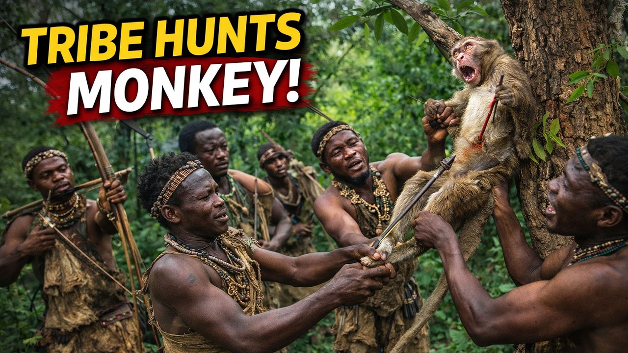 How the Hadza Tribe Lives Without Modern Civilization #africadocumentary