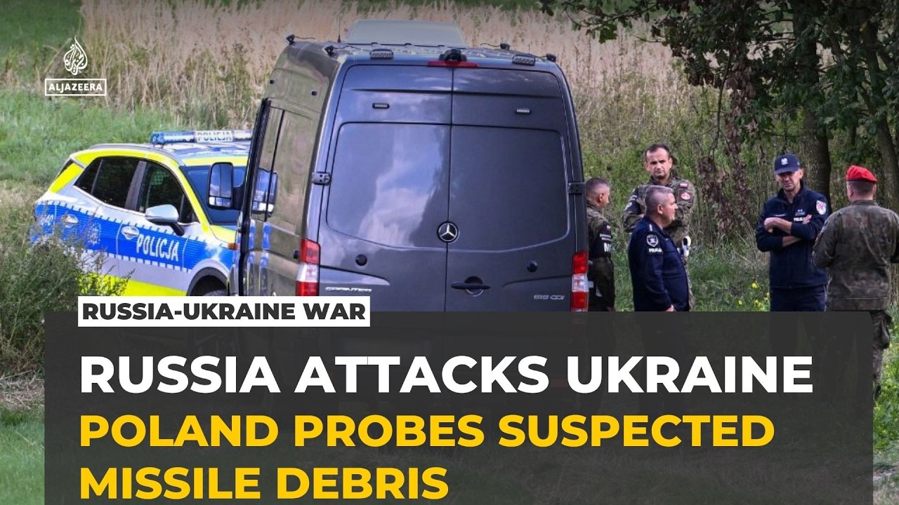 Russian missile lands in Poland as attacks on Ukraine intensify