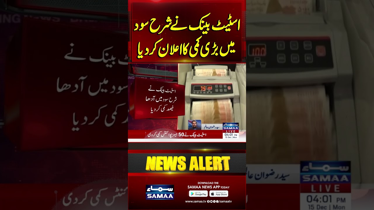 State Bank of Pakistan Cuts Interest Rate to 10.5% | Monetary Policy 2025 | SAMAA TV