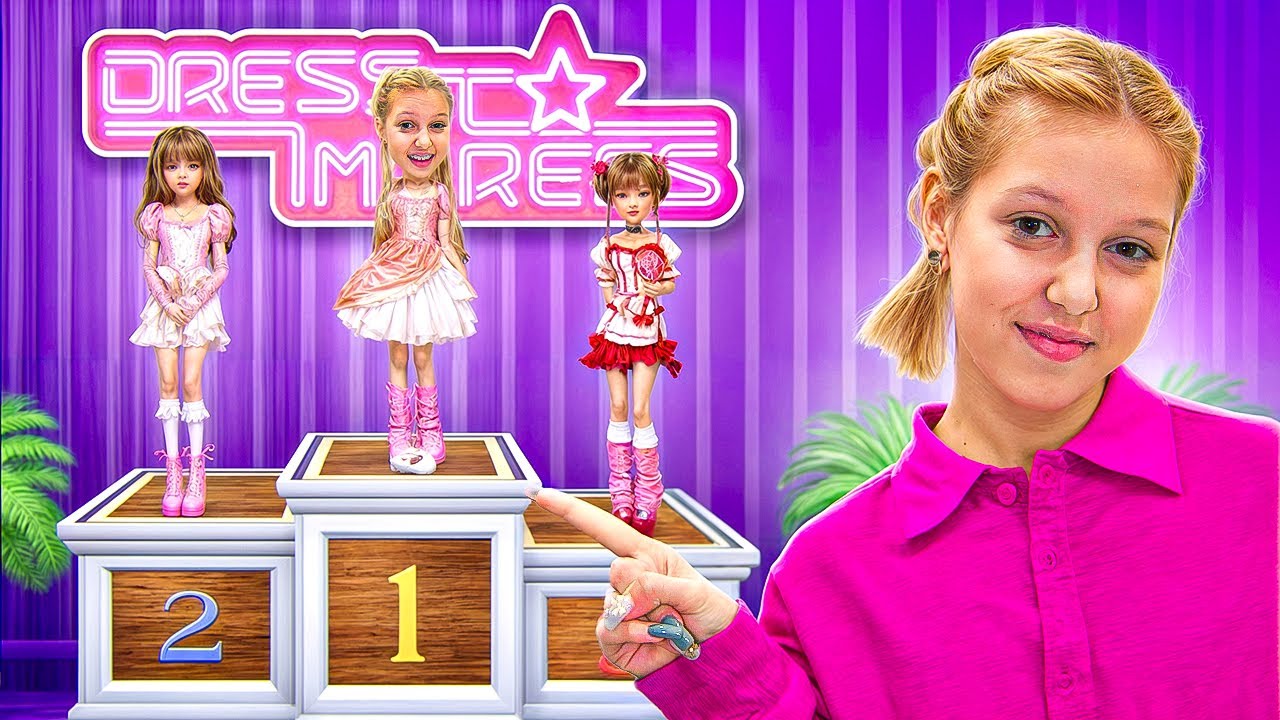 Одевайся с Амелькой, чтобы выглядеть Потрясающе 😻  Dress To Impress ✨