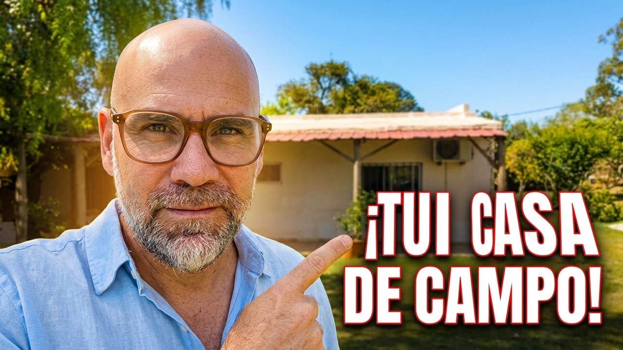 ¿Te imaginás vivir acá? Casa de campo con 7.000 m² de terreno