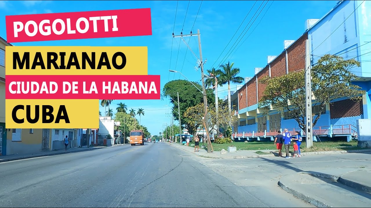 Manejando por Pogolotti   Marianao   La Habana   Cuba
