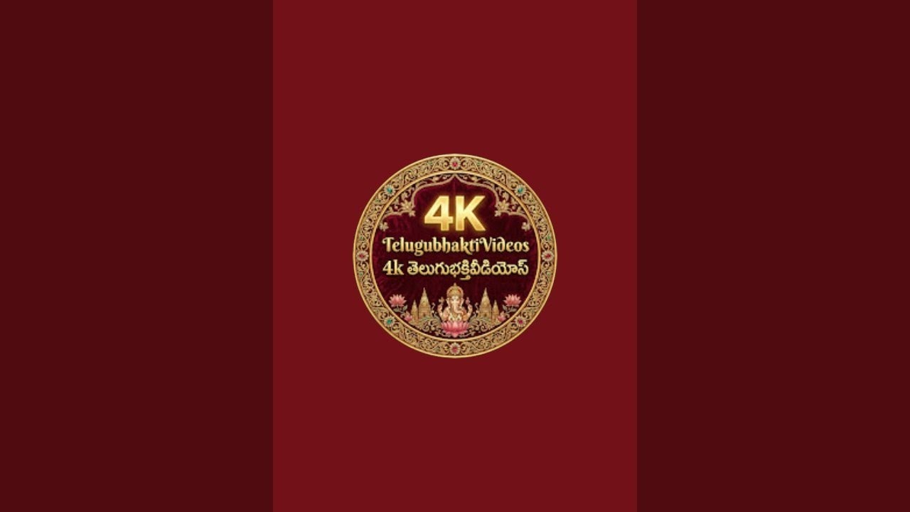 4KTelugubhaktiVideos is live