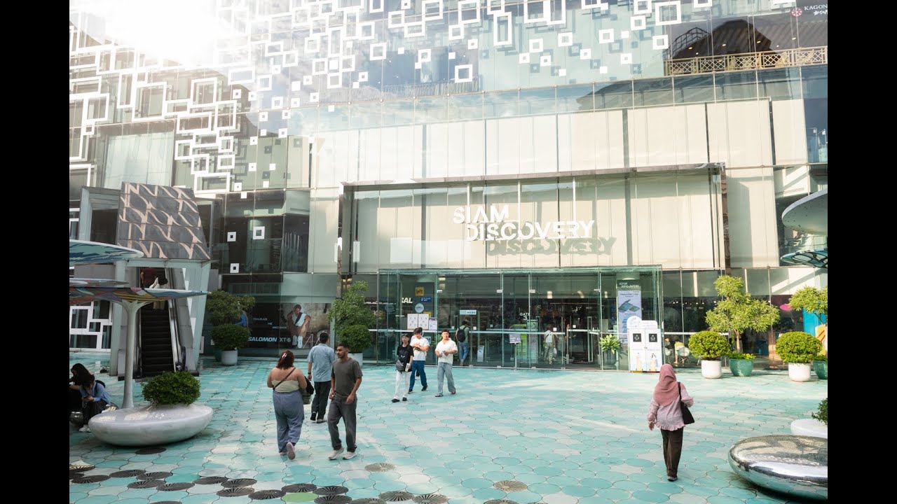 [4K] Walk inside Siam Discovery a modern shopping experiences in the city