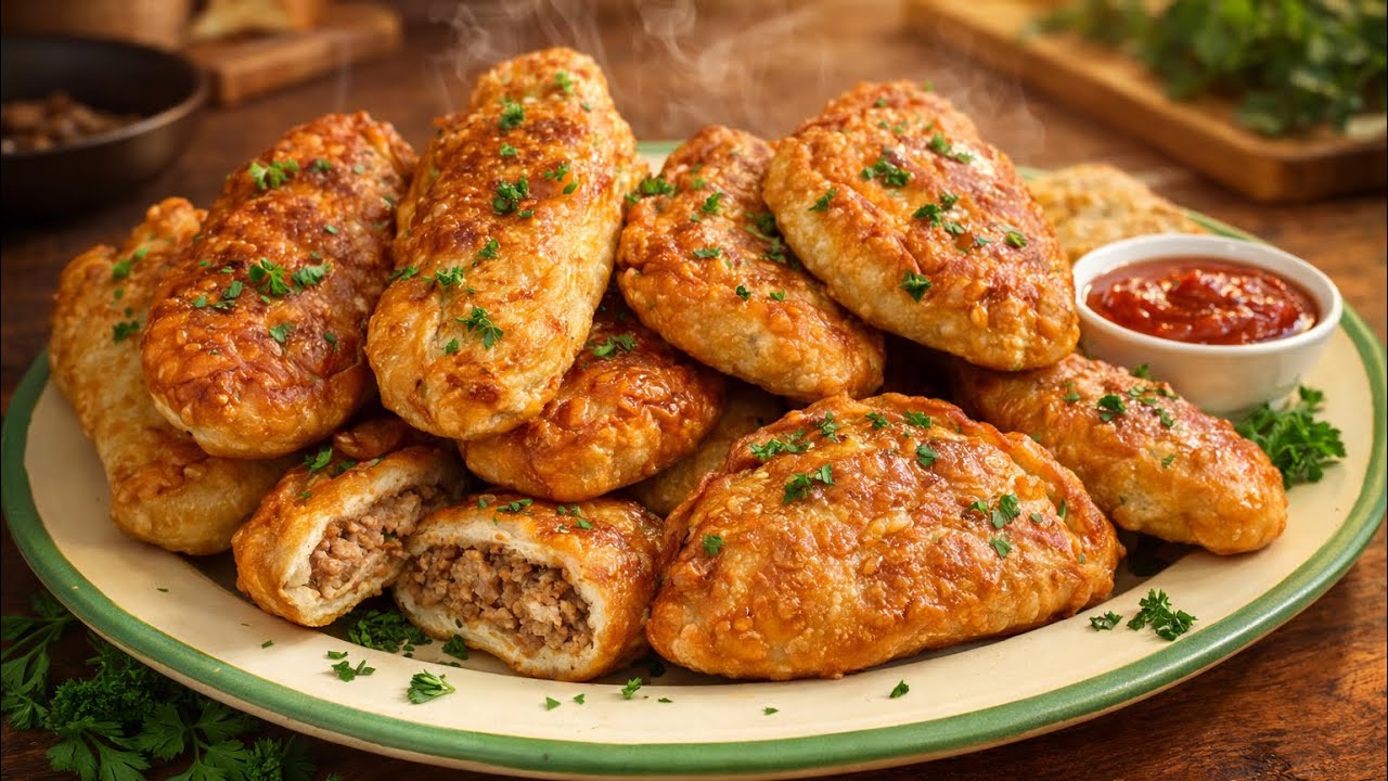 How to Make Crispy Homemade Piroshki (Better Than Bakery!)
