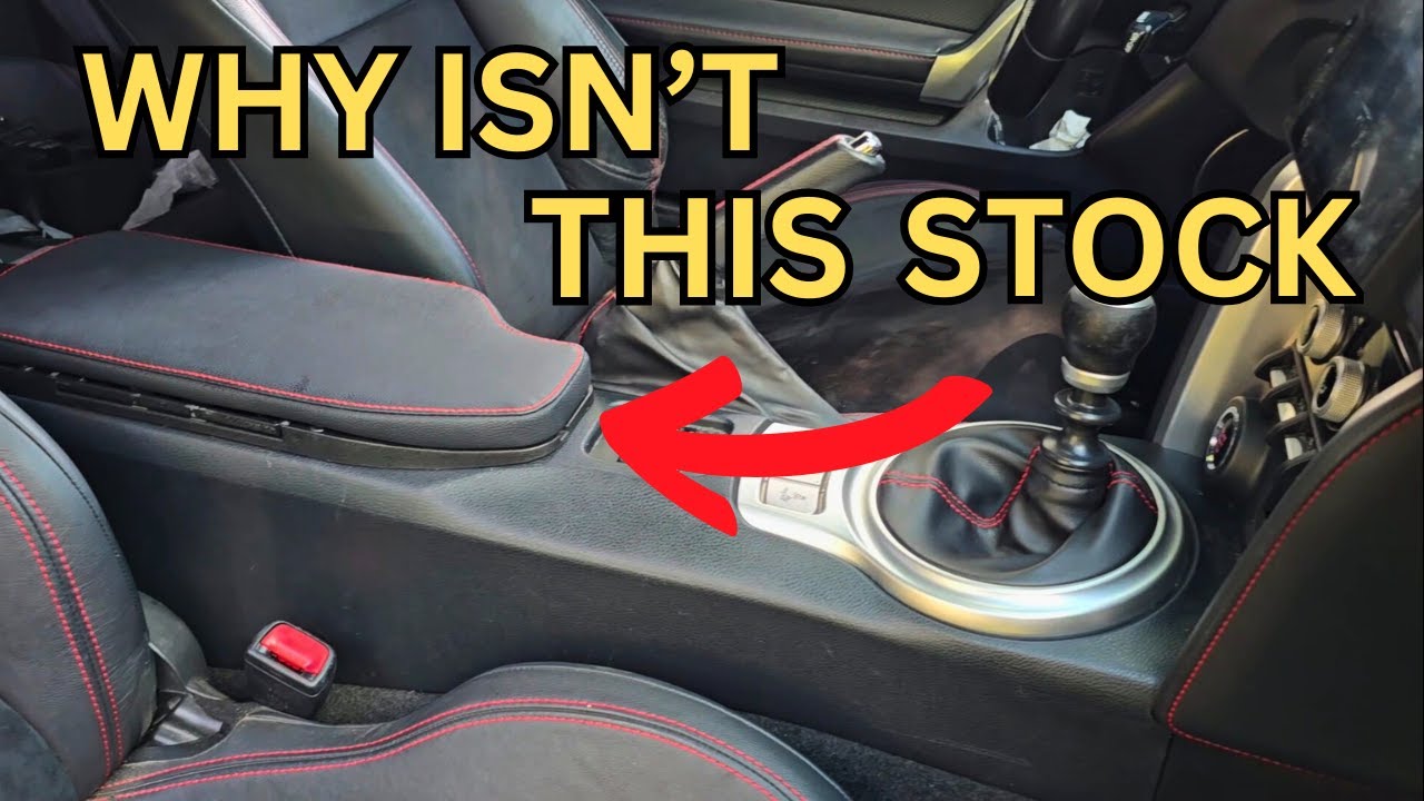 You NEED This Armrest Mod For Your Subaru BRZ - Easy Install
