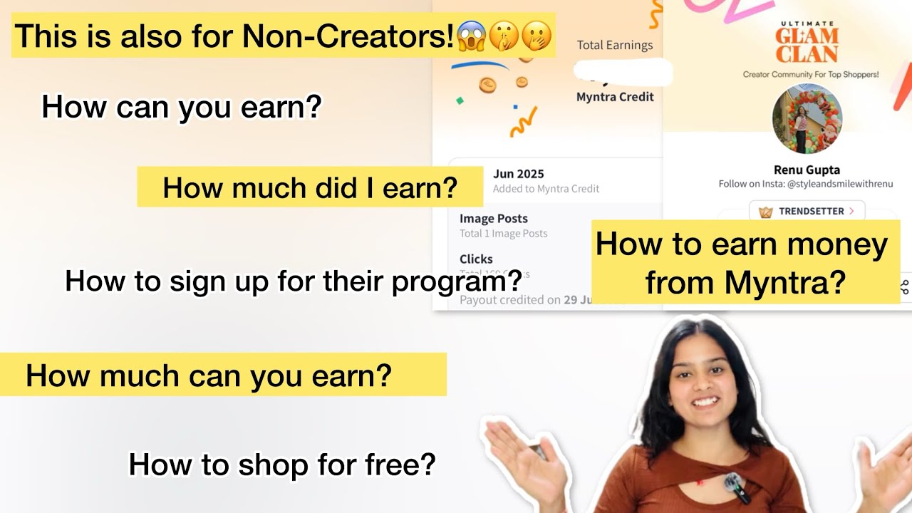 How to Start Myntra Glam Clan + My LIVE Myntra Credits Proof | Tips & Tricks