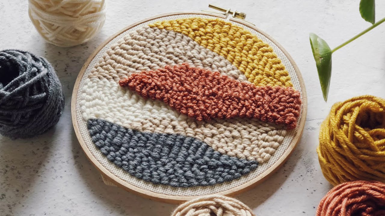 Adjustable Punch Needle Tutorials
