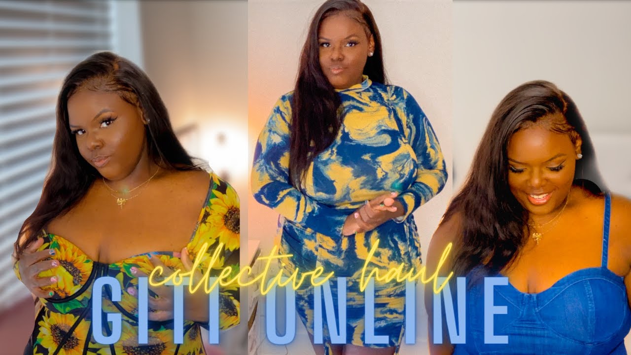 CUTE CLOTHES I PICKED UP FROM GITI ONLINE| PLUS SIZE COLLECTIVE HAUL| KENDYVEE